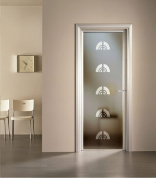 VETRO SABBIATO AMARILLI PER PORTE INTERNE