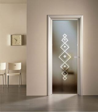 VETRO SABBIATO AZIMUT PER PORTE INTERNE