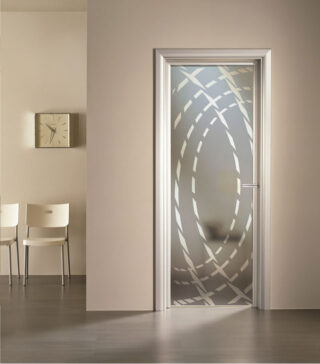 VETRO SABBIATO BLOSSOM PER PORTE INTERNE