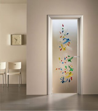 Vetro colorato CARNIVAL per porte interne