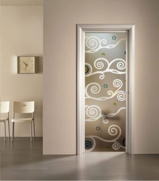 Vetro colorato CIRCLE per porte interne