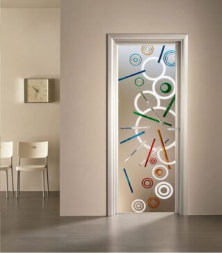 Vetro colorato FANTASY per porte interne