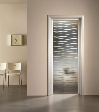 VETRO SABBIATO FILAMENTI PER PORTE INTERNE