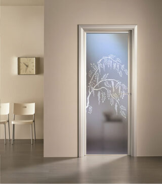 VETRO SABBIATO GLADYS PER PORTE INTERNE