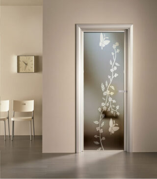 VETRO SABBIATO IRIS PER PORTE INTERNE