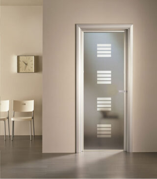 VETRO SABBIATO JASMINUM PER PORTE INTERNE