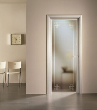 VETRO SABBIATO JESSENIA PER PORTE INTERNE