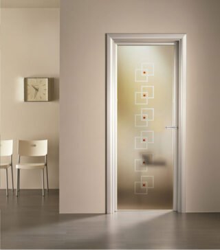 Vetro colorato POINTER per porte interne