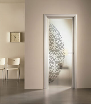 VETRO SABBIATO REVERSE PER PORTE INTERNE