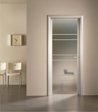 vetro sabbiato trittico