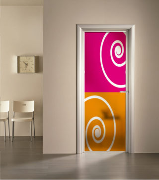 porta vetro satinato con stampa digitale Febo