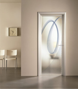 VETRO CON STAMPA DIGITALE CELESTE