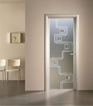 VETRO BINARY CON MURRINE PER PORTE INTERNE