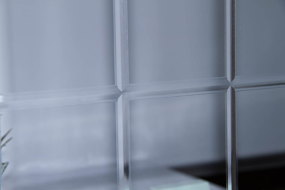 specchio bisellato fumè